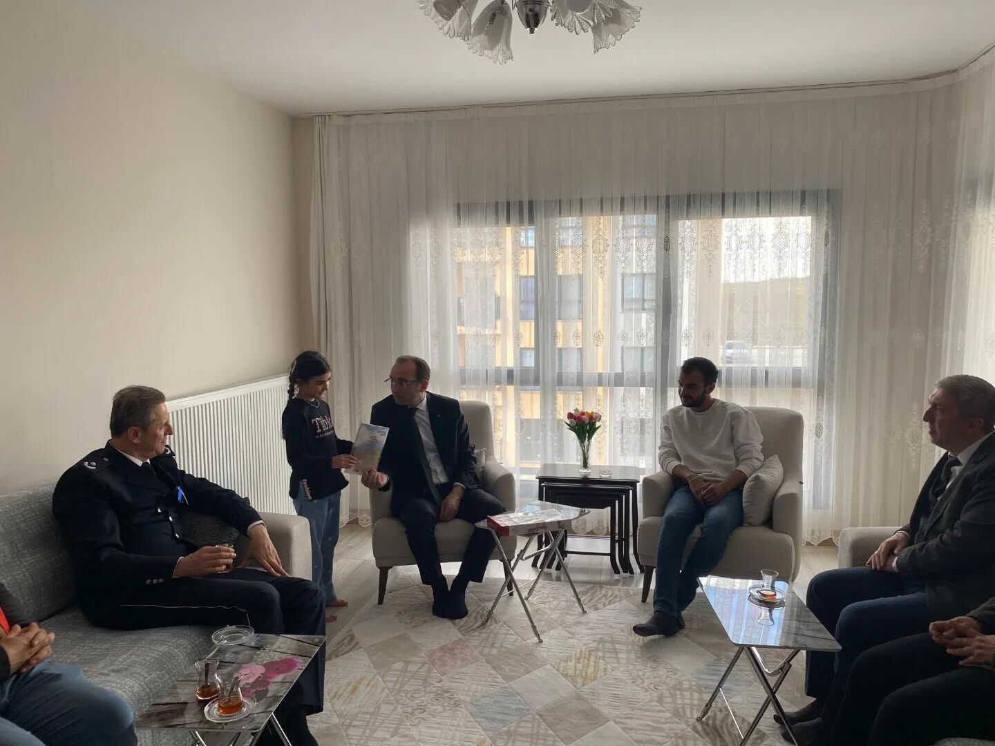 Kaymakam Sarıdoğan’dan Şehit Ailesi Ve Gaziye Anlamlı Ziyaret7