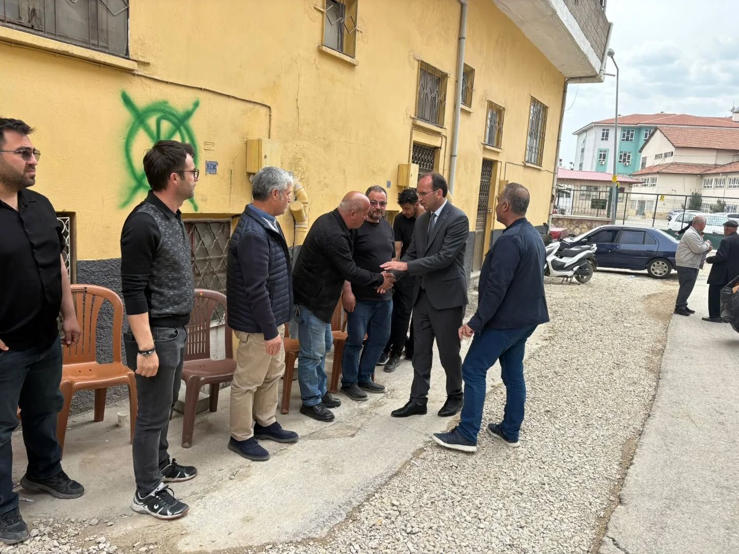 Kaymakam Sarıdoğan’dan Şişik Ailesine Taziye Ziyareti