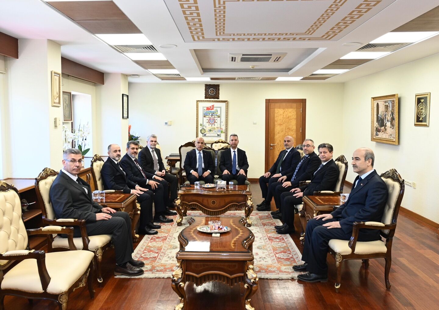 Ksü’ye Üst Düzey Ziyaret Eğitim Ve Projeler Masaya Yatırıldı1