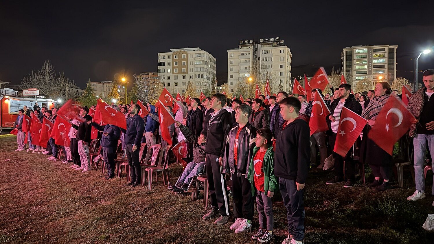 Milli Heyecan Dev Ekranda Yaşandı; Dünya Kupası Bileti Coşkuyla Kutlandı (2)