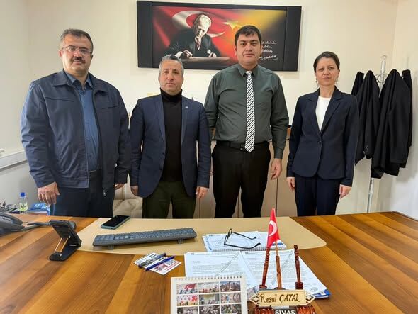 Önder’den İlçe Milli Eğitim Müdürlüğüne Ziyaret