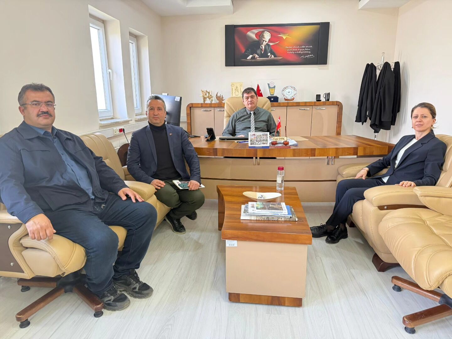 Önder’den İlçe Milli Eğitim Müdürlüğüne Ziyaret1