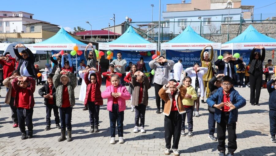 Sağlıklı Çocuk, Sağlıklı Gelecek Projesi Dulkadiroğlu Ballıca İlkokulu’nda Uygulandı6