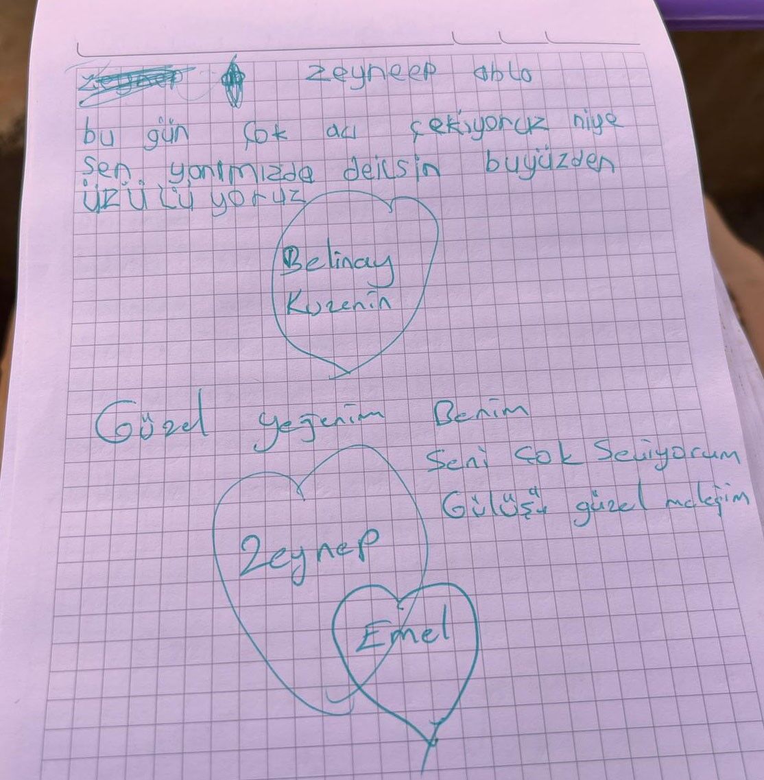 Saldırıda Hayatını Kaybeden Çocukların Mezarlarına Bırakılan Notlar Yürek Burktu (8)