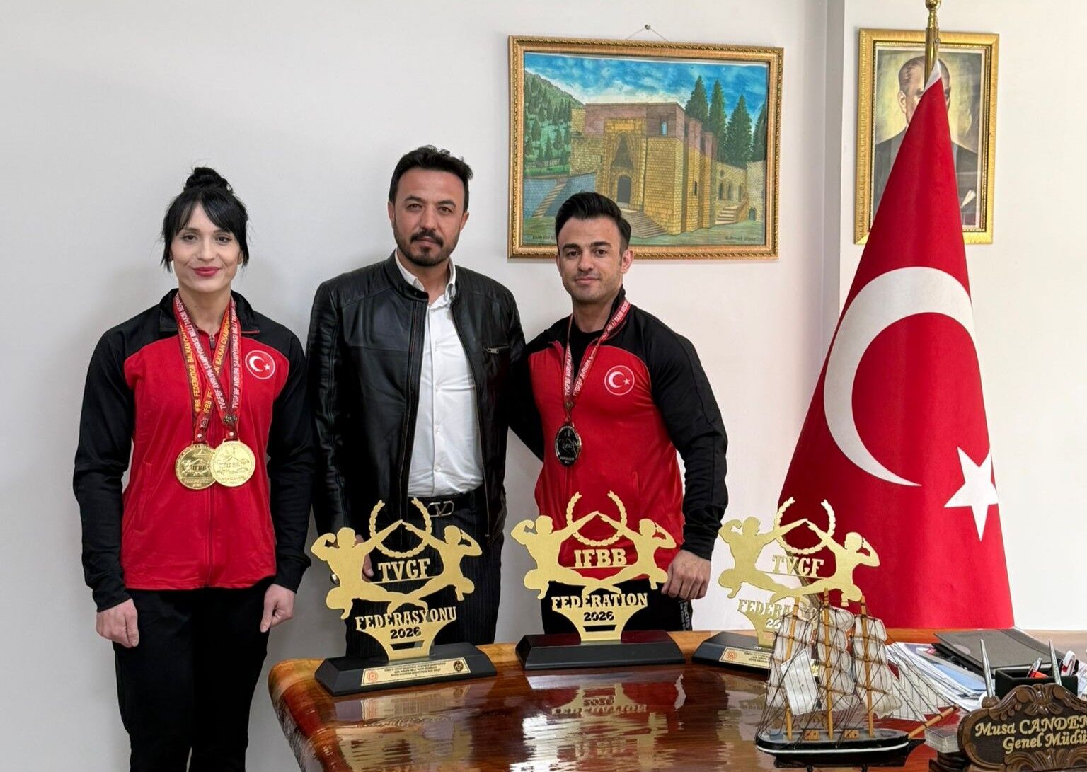 Şampiyon Sporculardan Destekçilerine Anlamlı Ziyaret 1