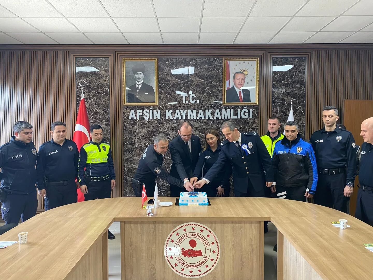 Türk Polis Teşkilatı’nın 181. Yılında Kaymakam Sarıdoğan’a Anlamlı Ziyaret3