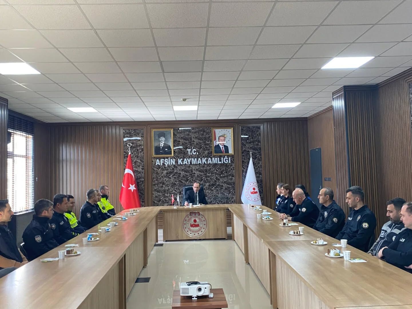 Türk Polis Teşkilatı’nın 181. Yılında Kaymakam Sarıdoğan’a Anlamlı Ziyaret4