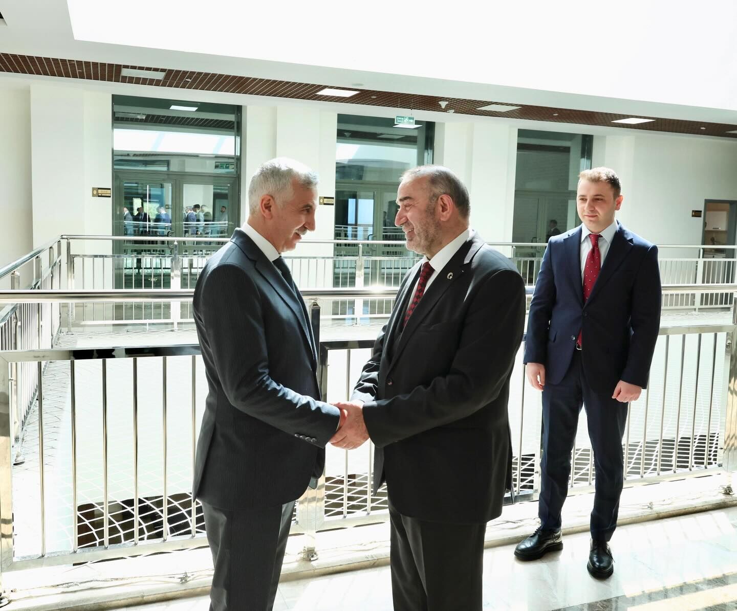 Vali Ünlüer, Cumhurbaşkanı Başdanışmanı Kışla Ve Heyetini Kabul Etti