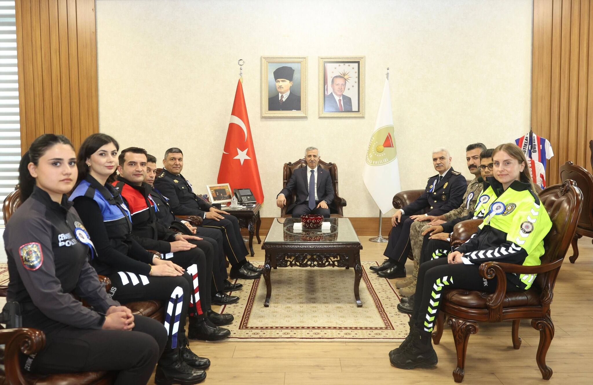 Vali Ünlüer’den Polis Teşkilatına Kutlama Kabulü2