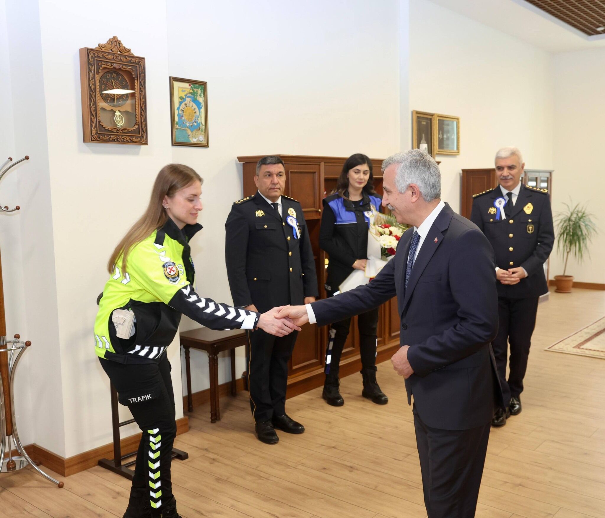 Vali Ünlüer’den Polis Teşkilatına Kutlama Kabulü3