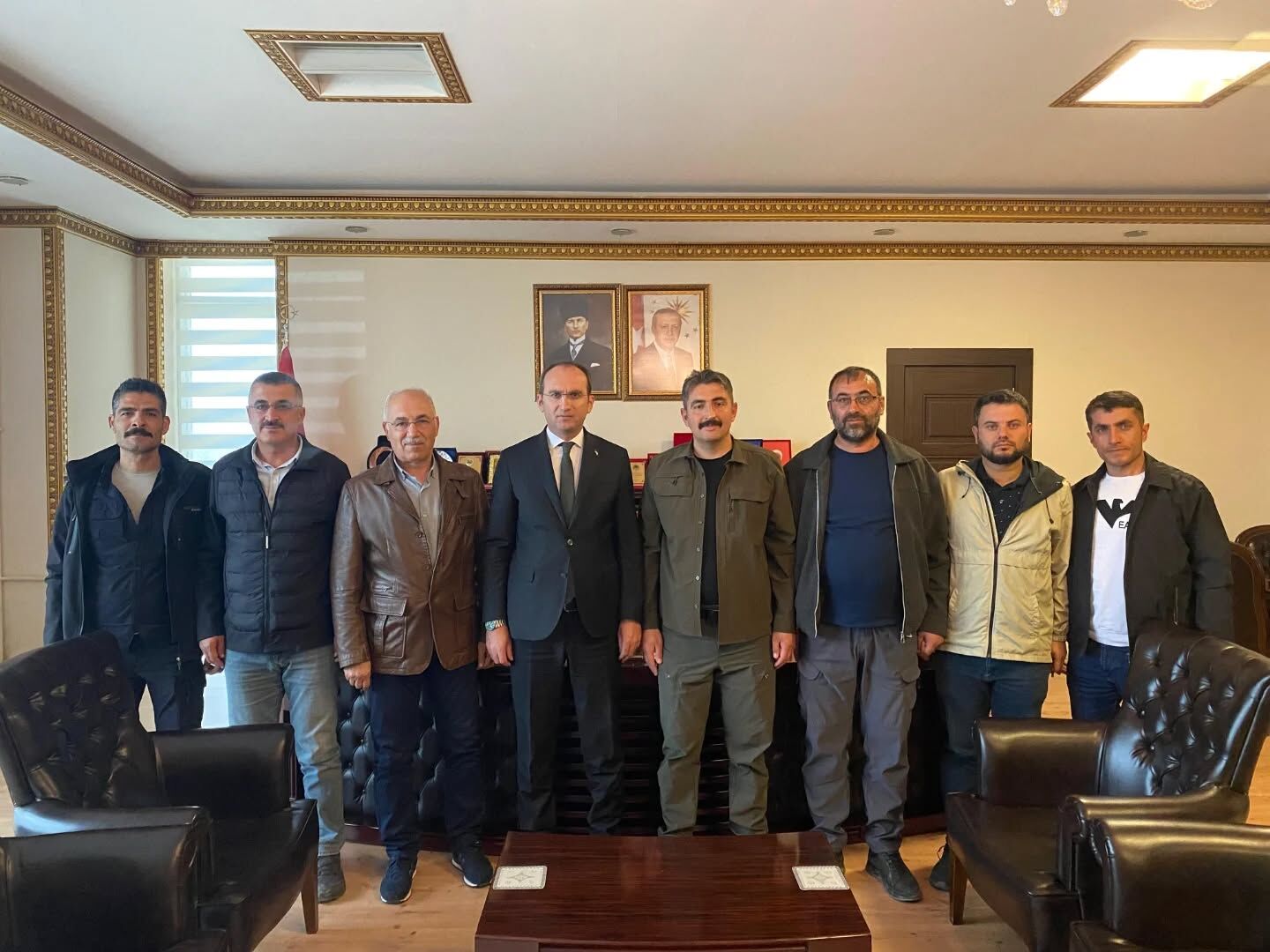 Afşin Avcılar Ve Atıcılar Derneği’nden Kaymakam Sarıdoğan’a Ziyaret