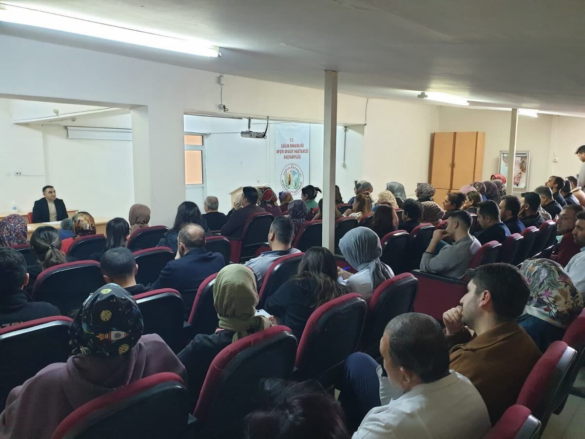 Afşin Devlet Hastanesi’nde Personel Toplantısı Düzenlendi1