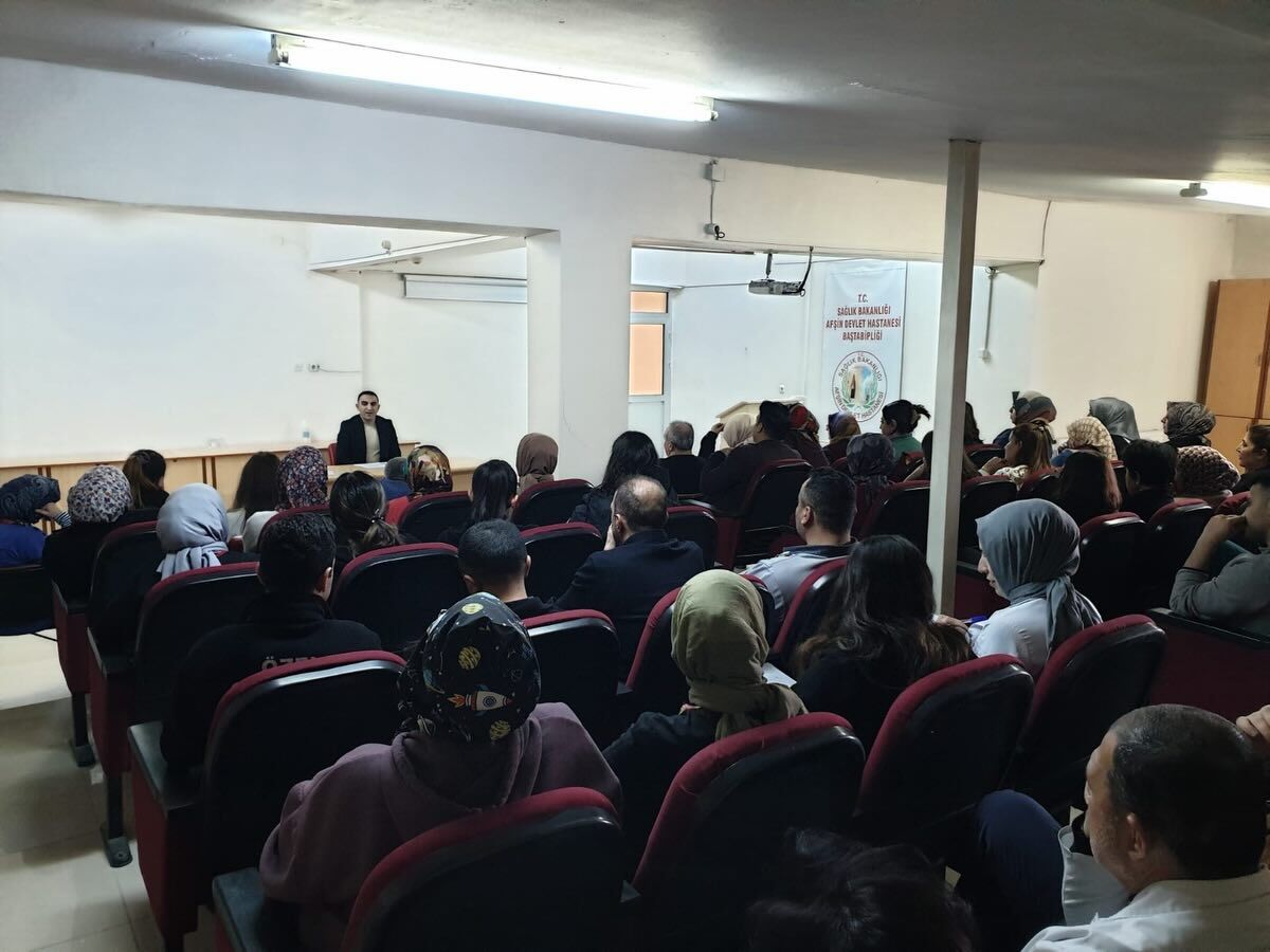 Afşin Devlet Hastanesi’nde Personel Toplantısı Düzenlendi2