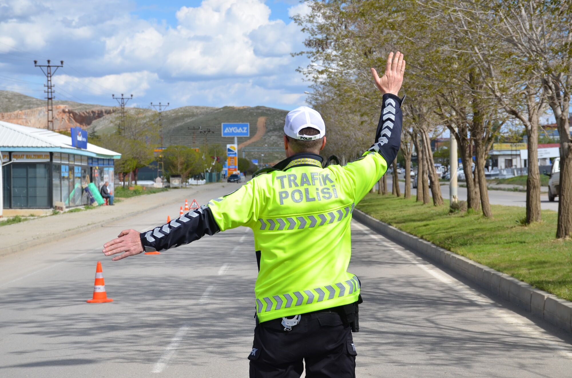 Afşin’de Bayram Öncesi Dron Destekli Trafik Denetimi Başlıyor (2)