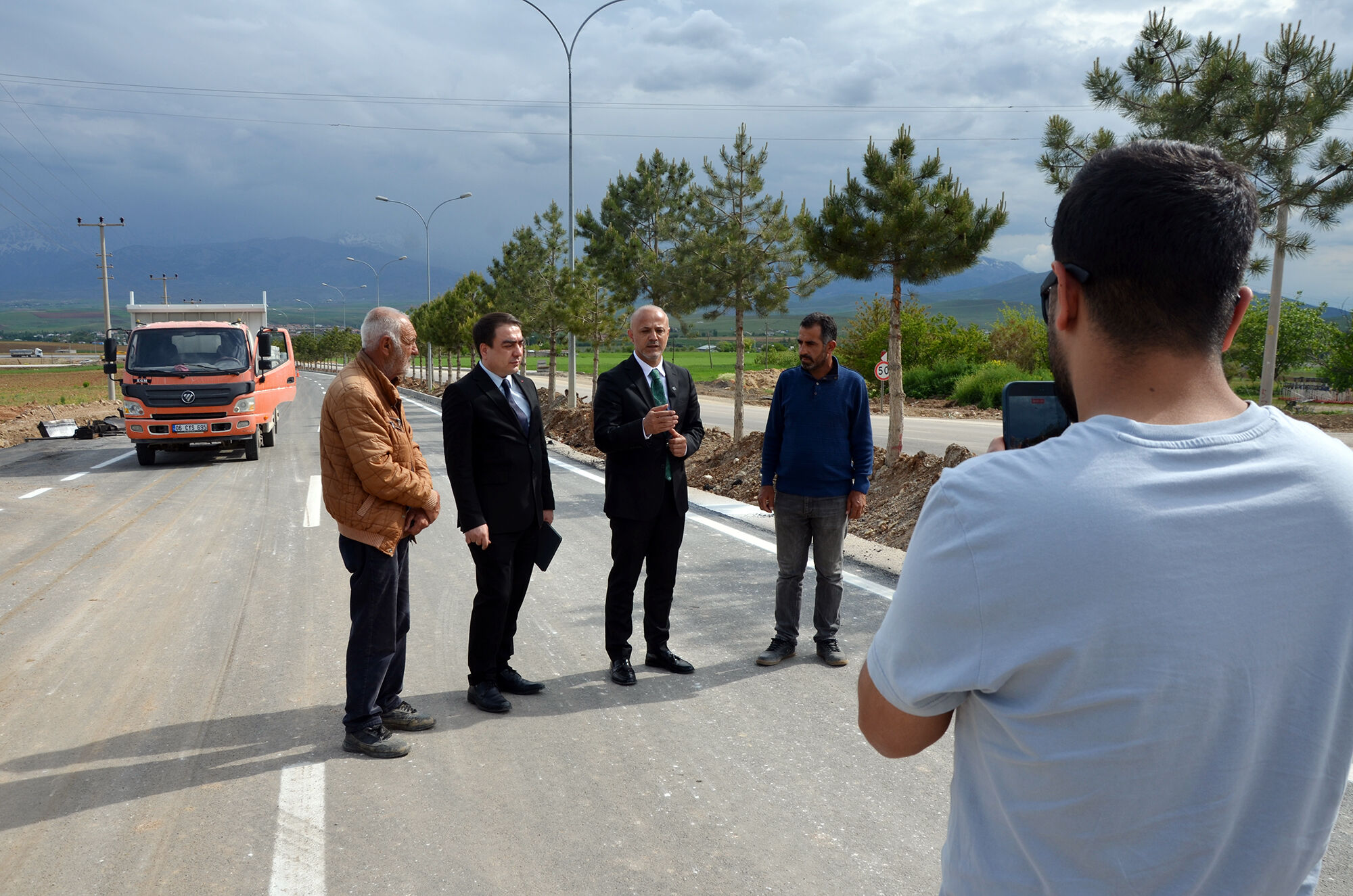 Afşin’de Dr. Devlet Bahçeli Bulvarı Trafiğe Açılıyor (12)