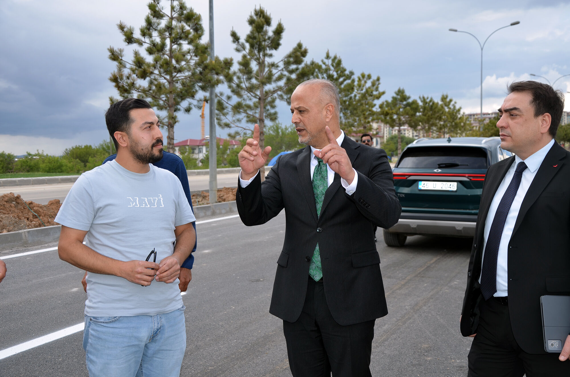 Afşin’de Dr. Devlet Bahçeli Bulvarı Trafiğe Açılıyor (14)
