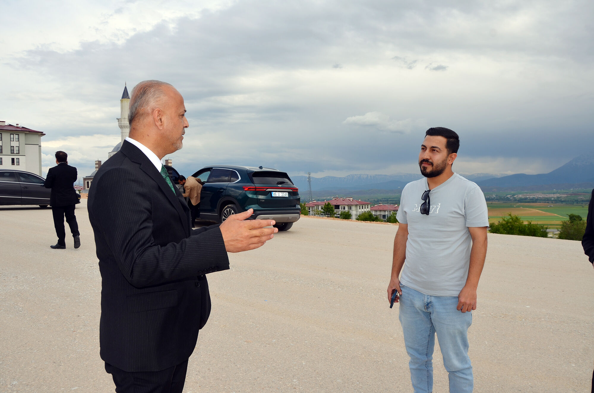 Afşin’de Dr. Devlet Bahçeli Bulvarı Trafiğe Açılıyor (16)