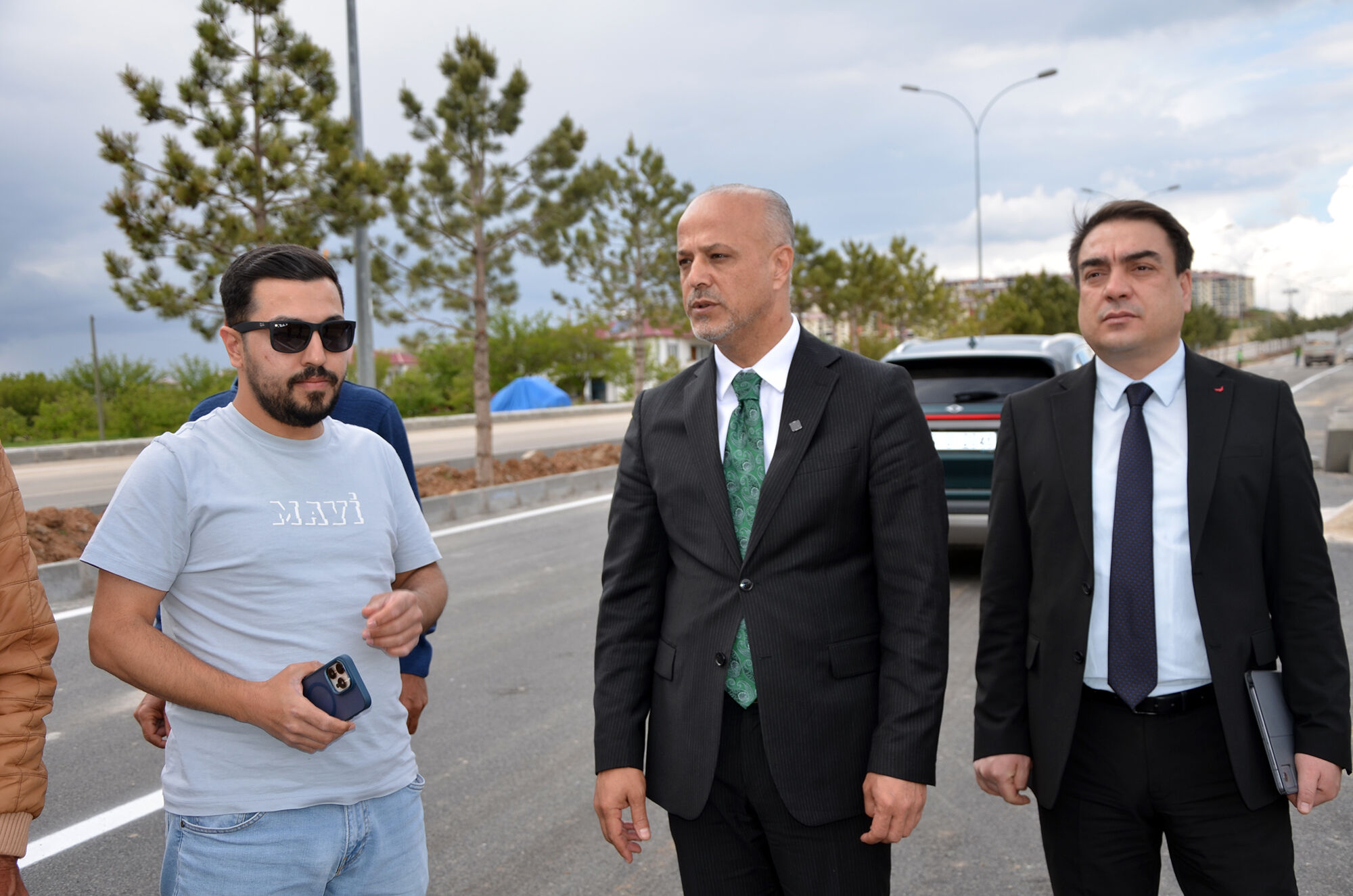 Afşin’de Dr. Devlet Bahçeli Bulvarı Trafiğe Açılıyor (17)