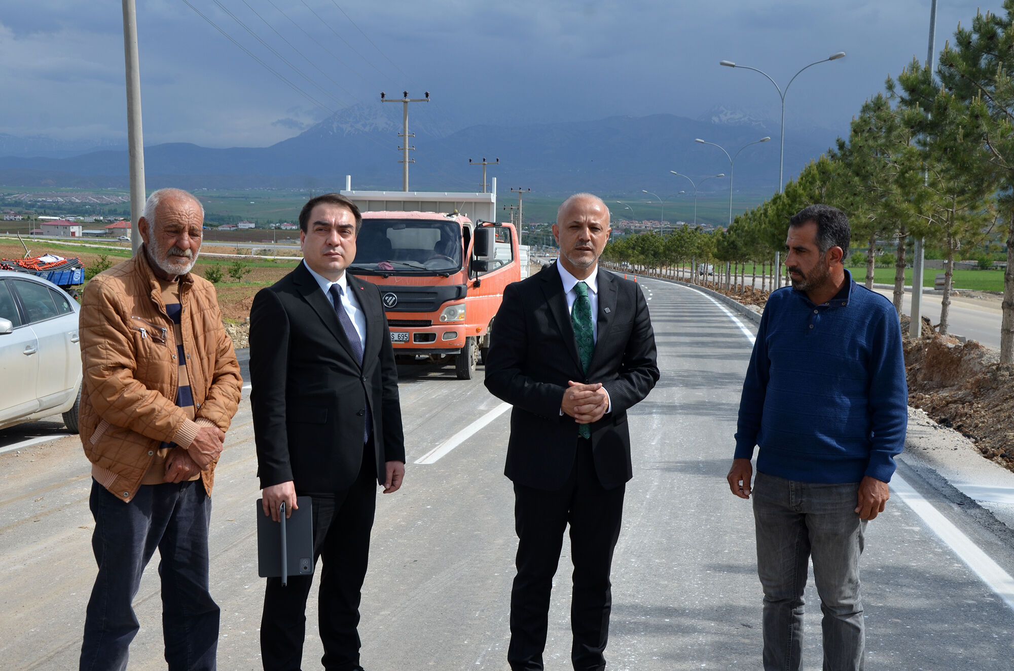 Afşin’de Dr. Devlet Bahçeli Bulvarı Trafiğe Açılıyor (9)