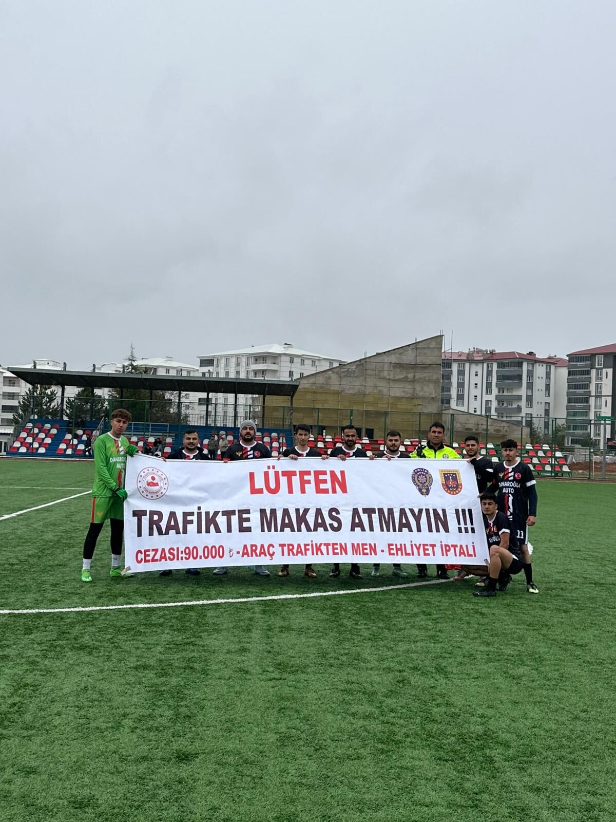 Afşin’de Futbol Turnuvasında Trafik Güvenliği Farkındalığı (4)