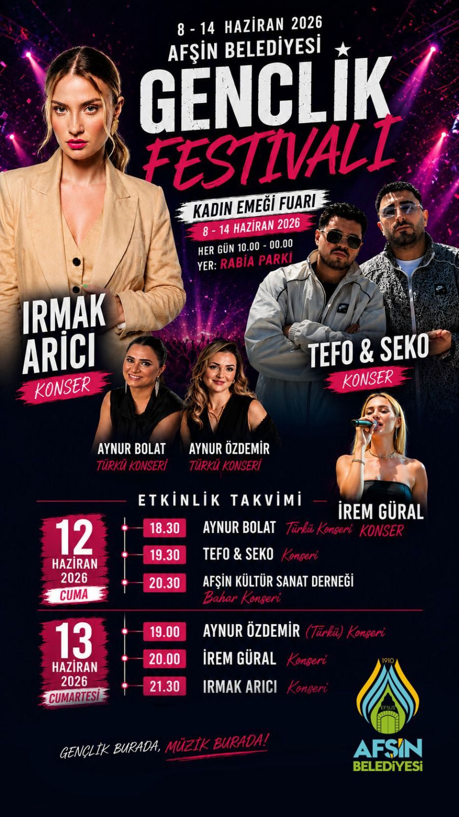 Afşin’de Gençlik Festivali Başlıyor (1)