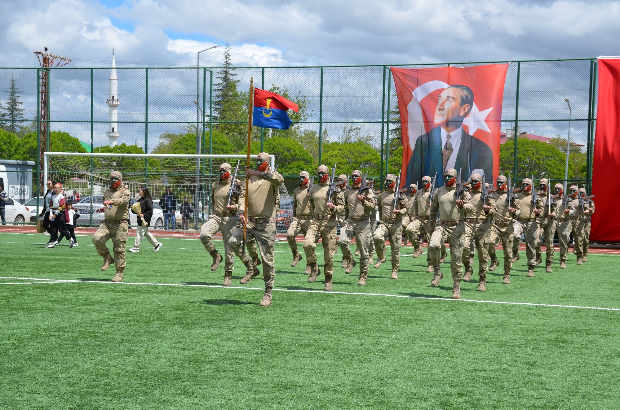 Afşin’de Komandoların Gösterisi Büyük Alkış Aldı (1)