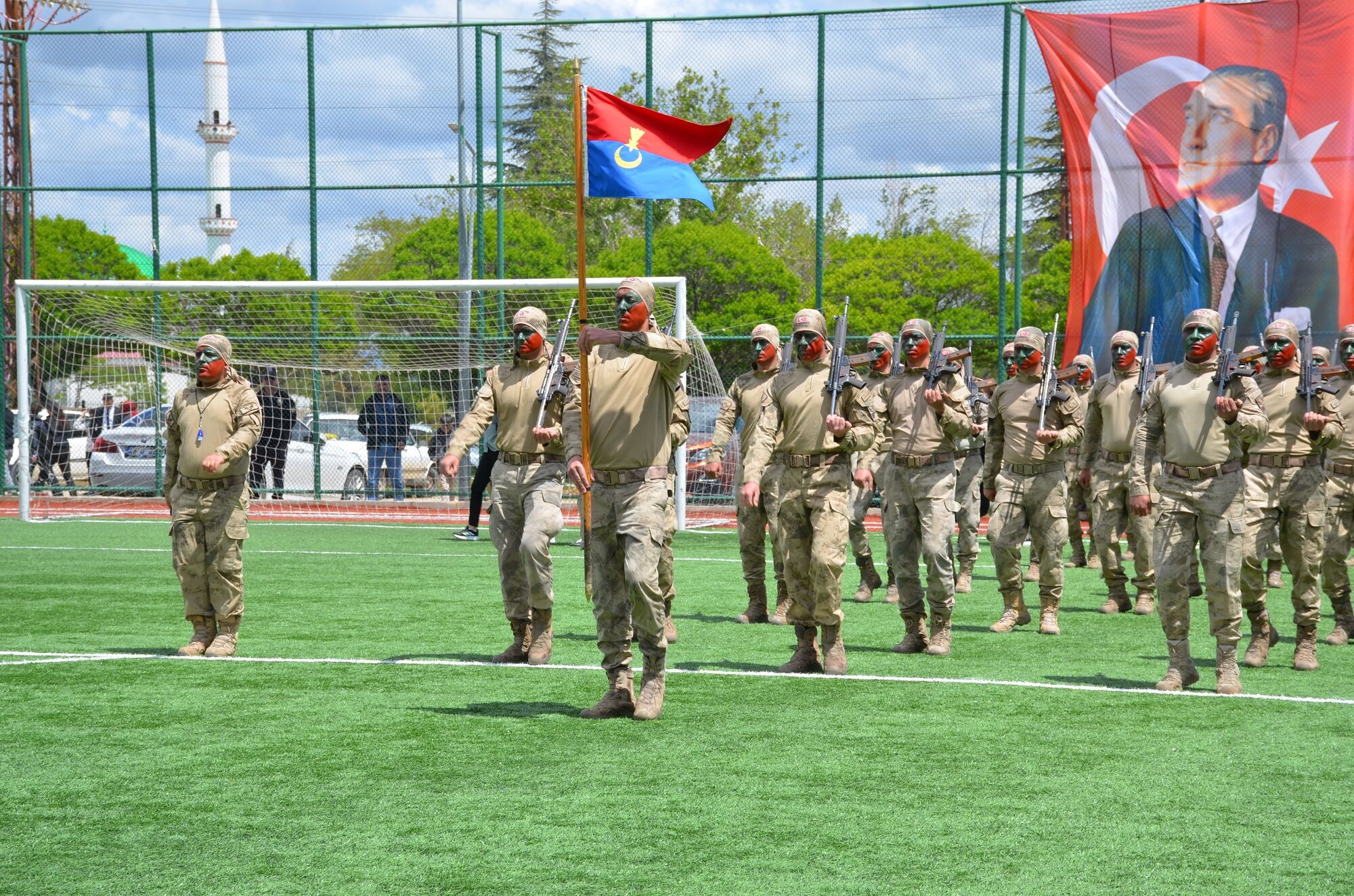 Afşin’de Komandoların Gösterisi Büyük Alkış Aldı (11)
