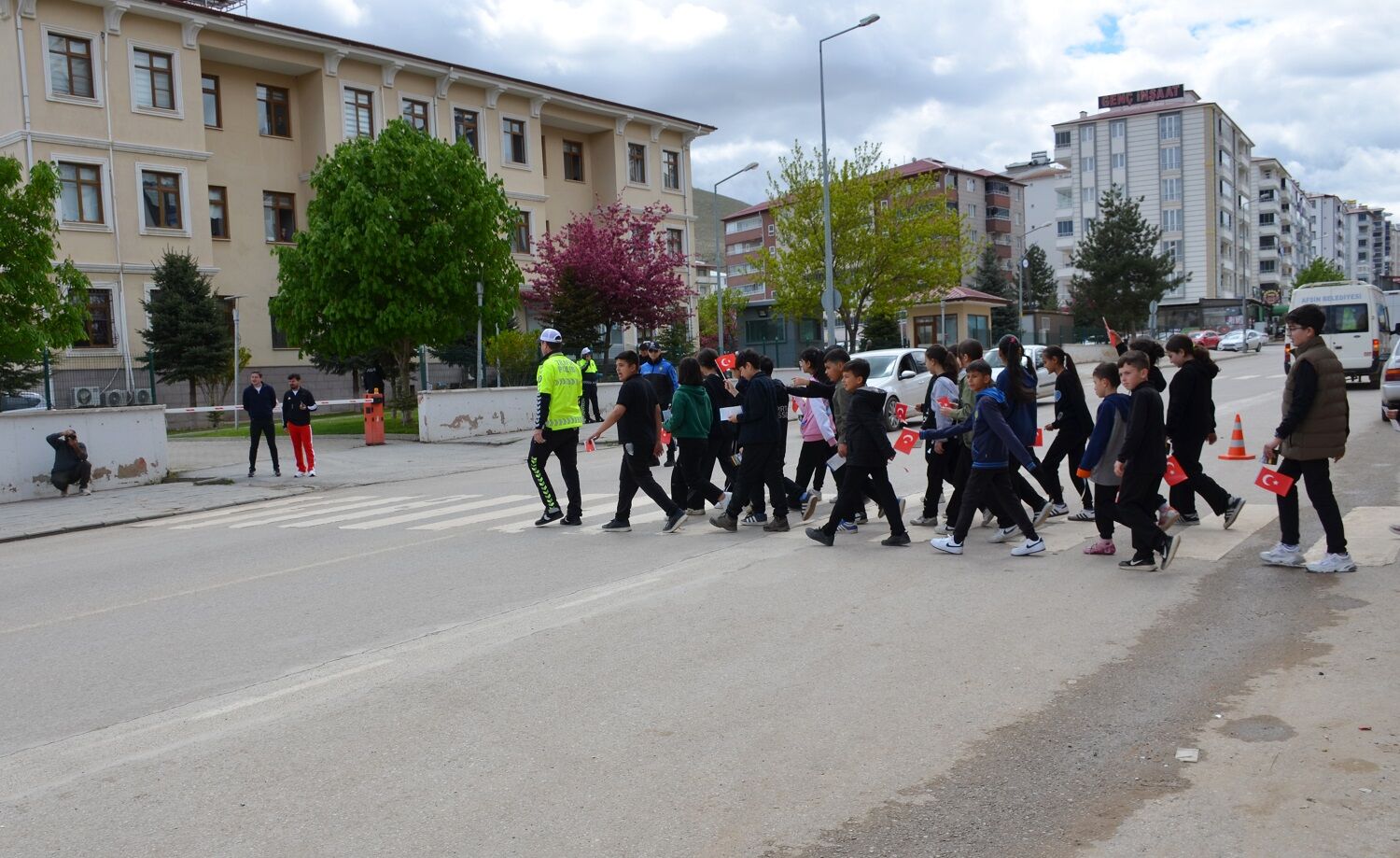 Afşin’de Öğrenciler Trafik Kurallarını Uygulamalı Öğrendi (2)
