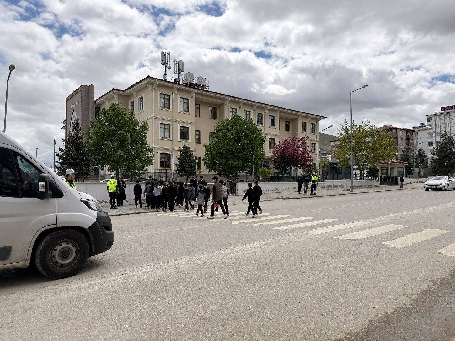 Afşin’de Öğrenciler Trafik Kurallarını Uygulamalı Öğrendi (4)