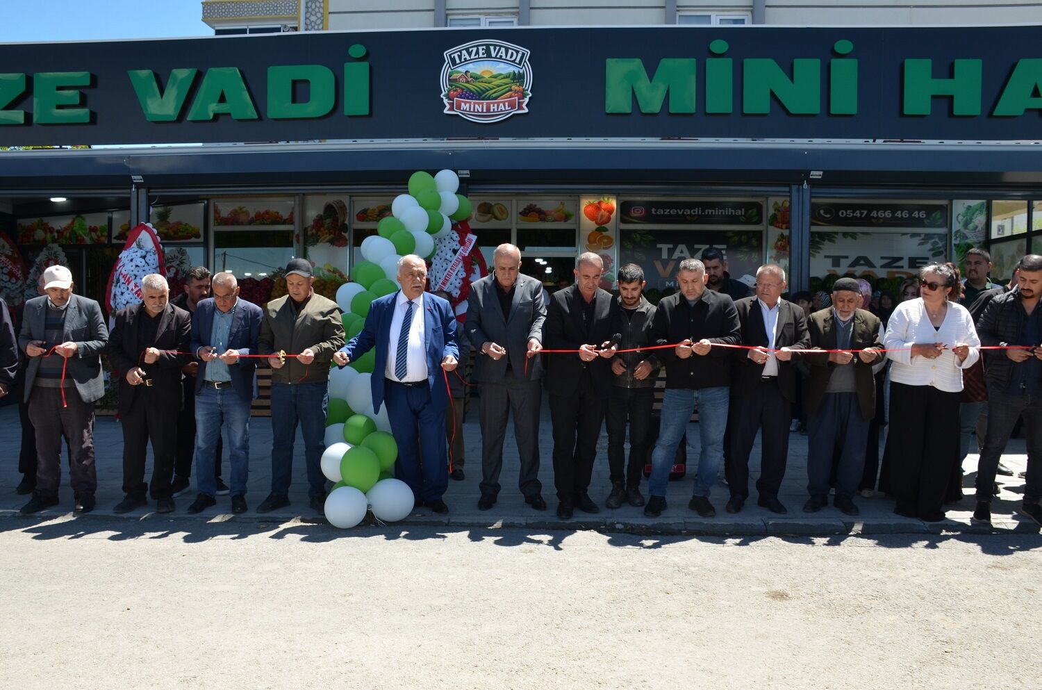 Afşin’de “Taze Vadi Mini Hal” Törenle Hizmete Açıldı (8)