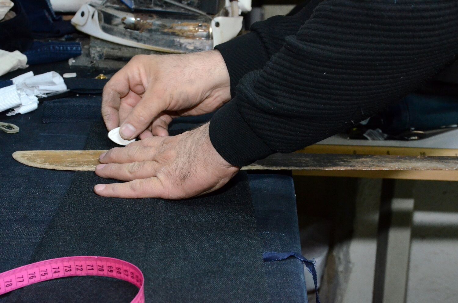 Afşin’de Terzilerde Bayram Mesaisi Başladı (4)