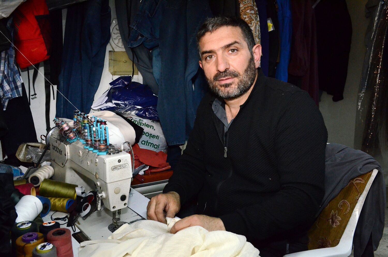 Afşin’de Terzilerde Bayram Mesaisi Başladı (9)
