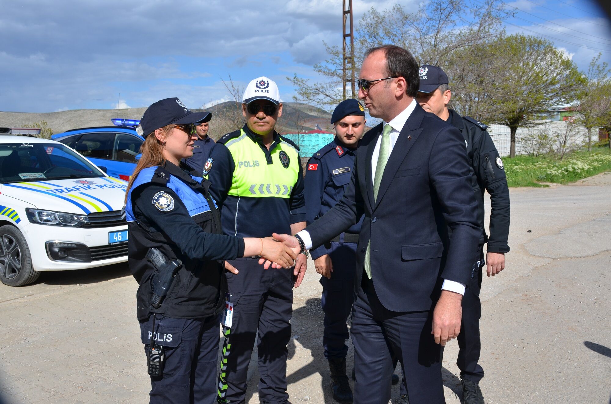 Afşin’de Trafik Haftası Kapsamında Sürücülere Bilgilendirme Yapıldı (12)