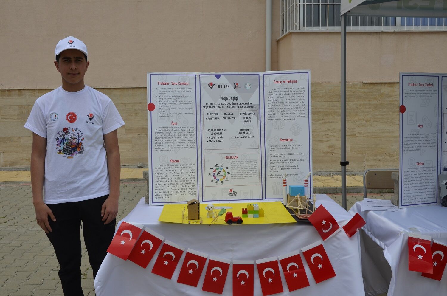 Afşin’de Tübi̇tak 4006 Bilim Fuarı Yoğun İlgi Gördü (28)