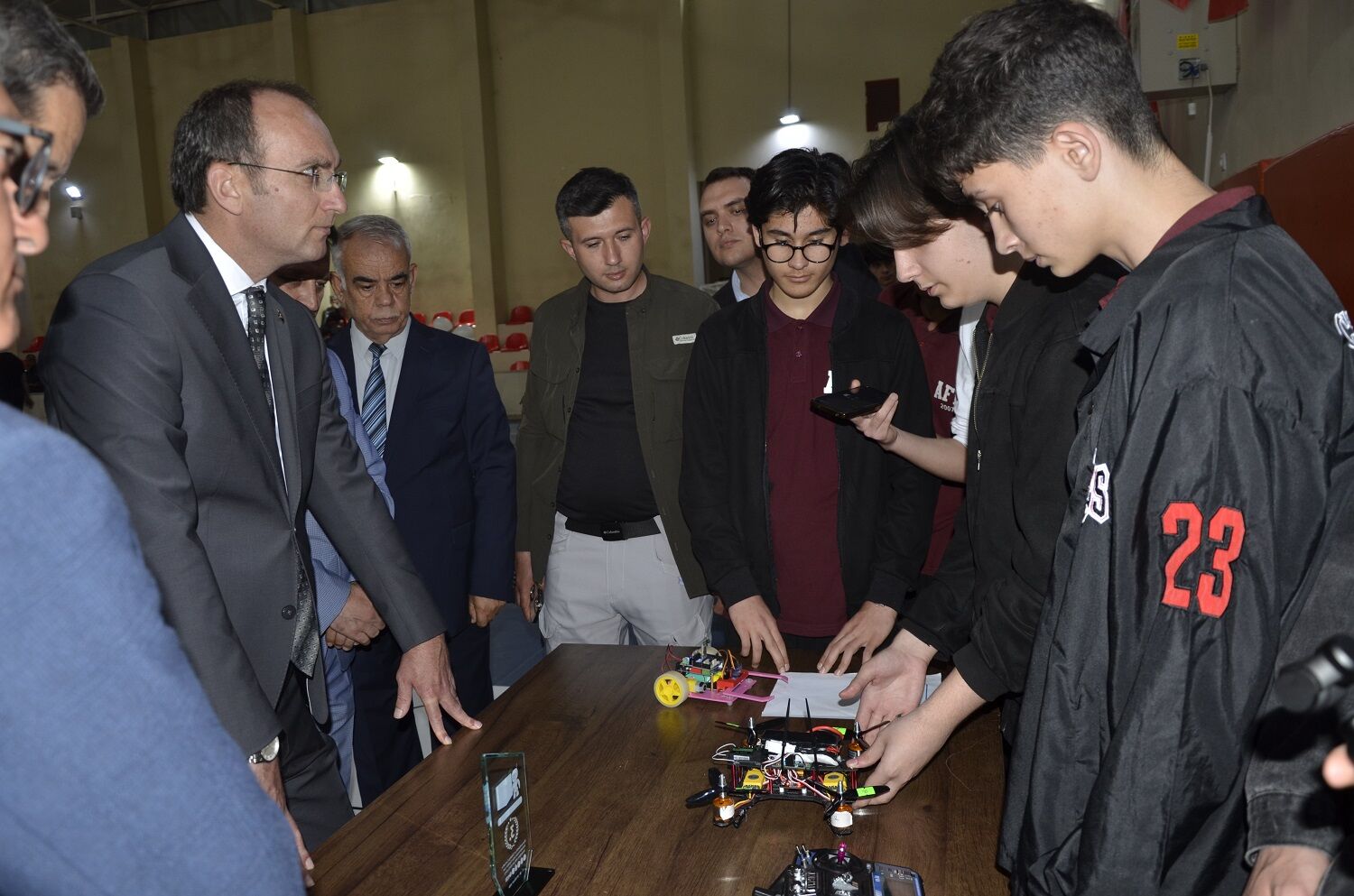 Afşin’de Tübi̇tak 4006 Bilim Fuarı Yoğun İlgi Gördü (9)