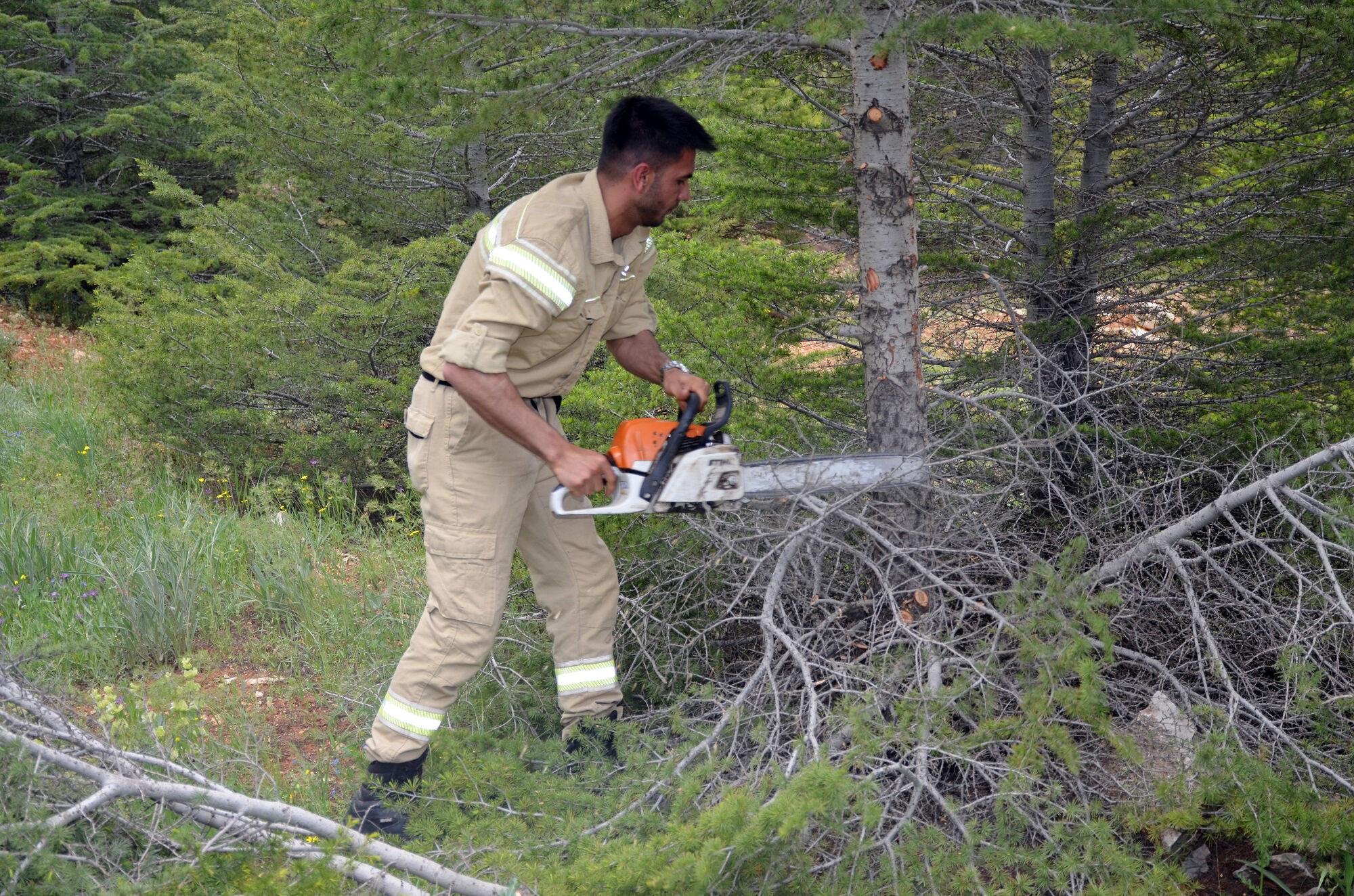 Afşin’de Yangınlara Karşı Farkındalık Etkinliği Düzenlendi (11)