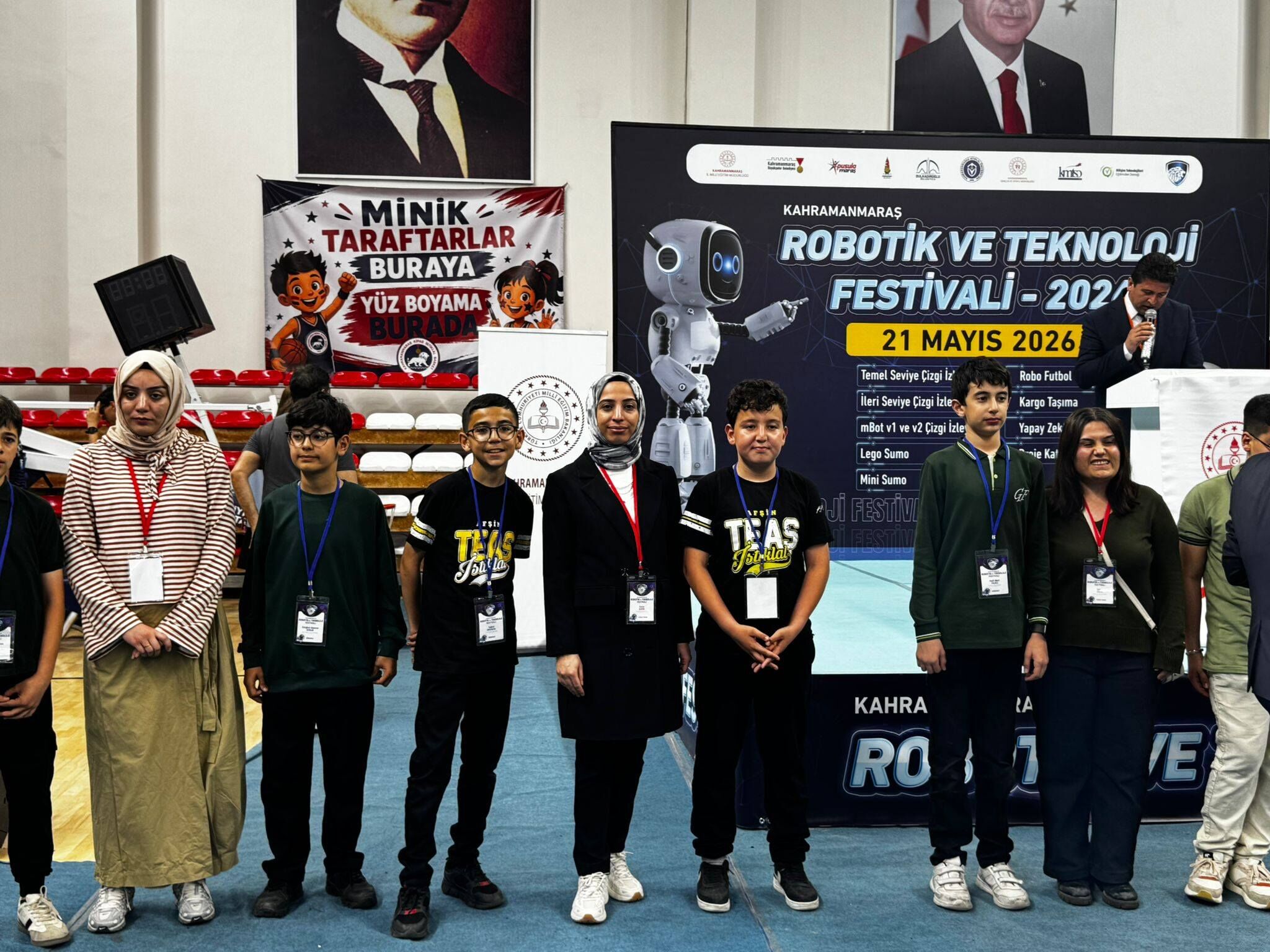 Afşin’den Robotik Teknoloji Festivalinde Büyük Başarı1