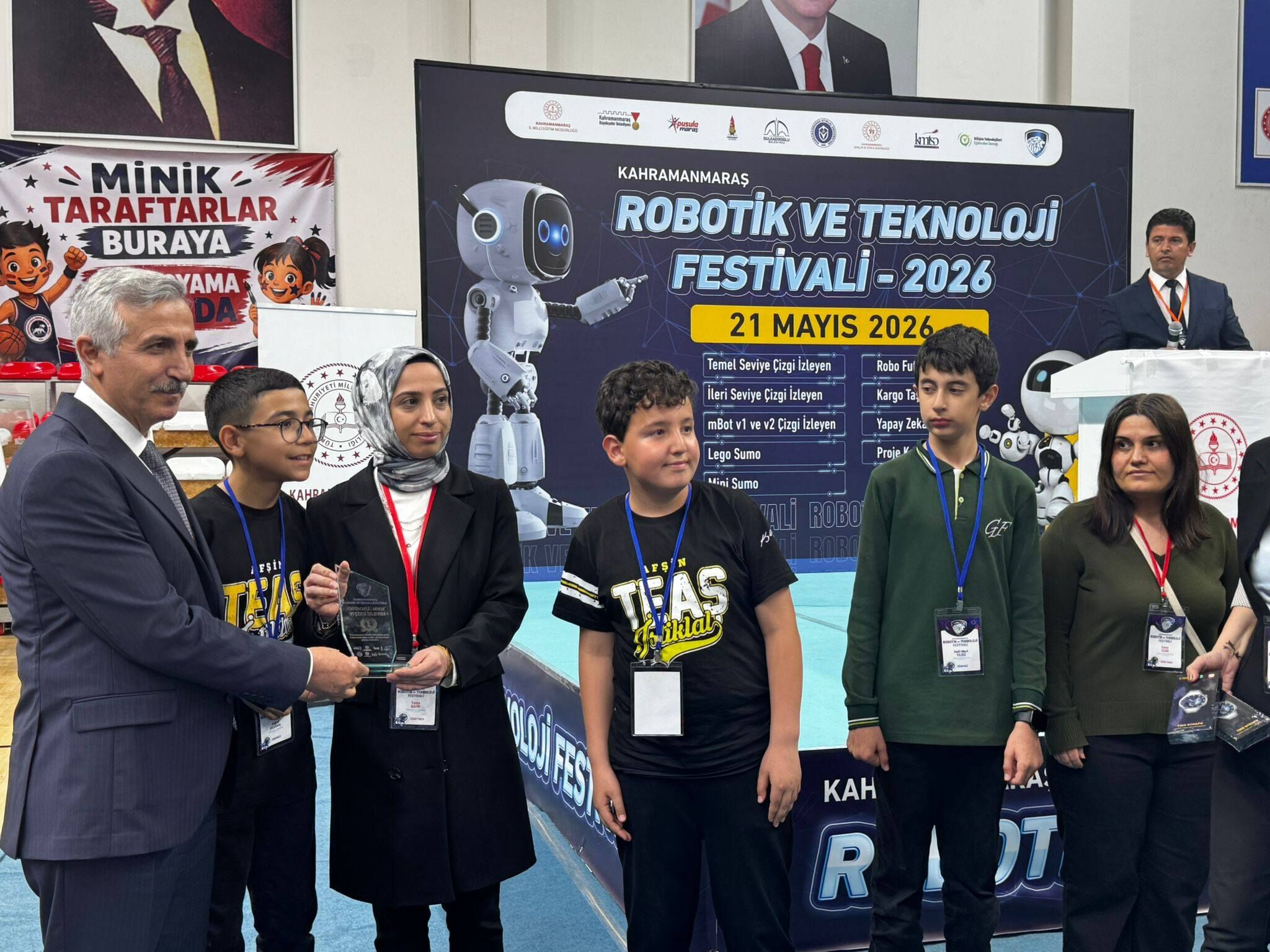 Afşin’den Robotik Teknoloji Festivalinde Büyük Başarı2