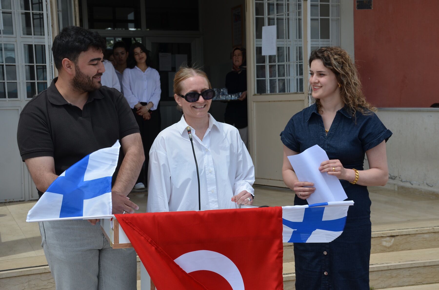 Afşinli Ve Finlandiyalı Öğrencilerden Örnek Sosyal Sorumluluk Projesi (1)-2