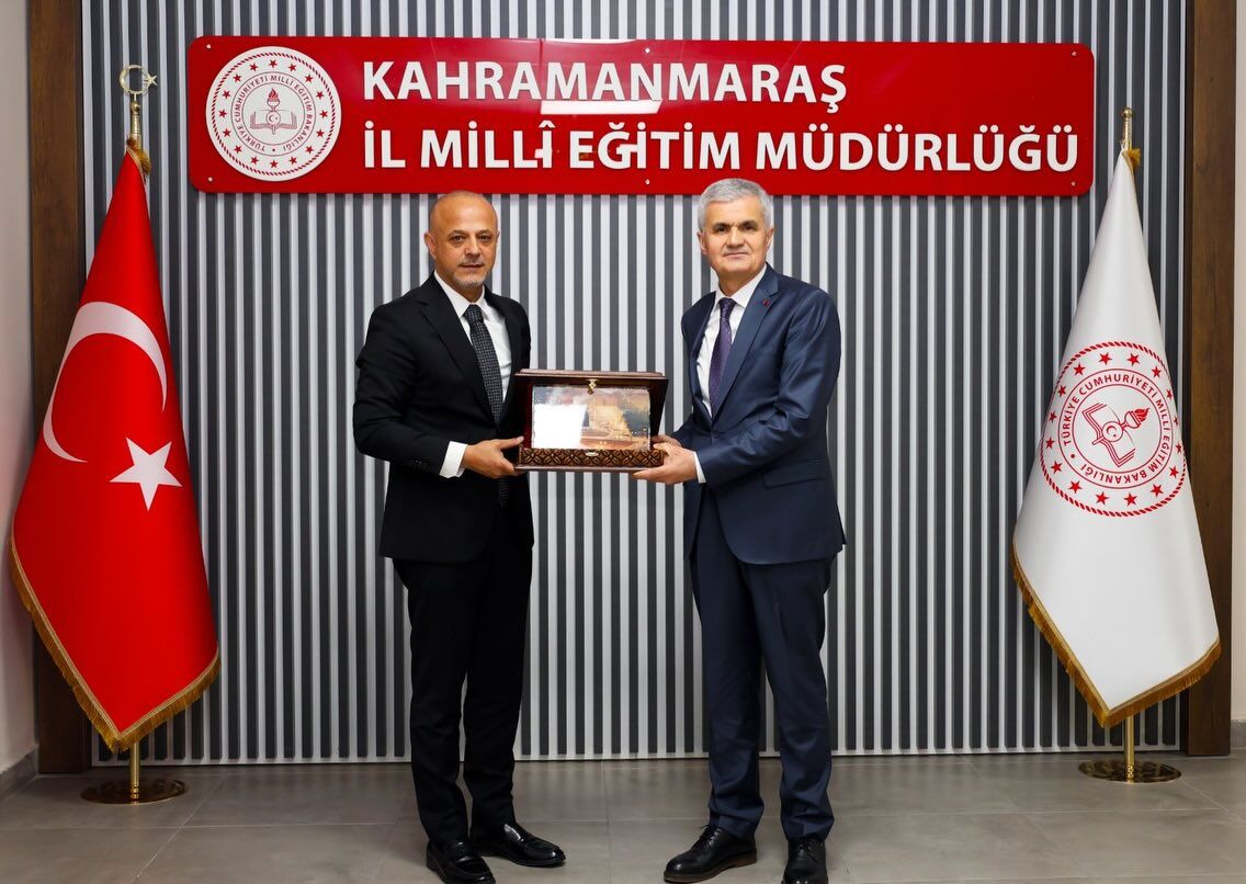 Başkan Kıraç’tan İl Millî Eğitim Müdürü Akpınar’a Ziyaret1