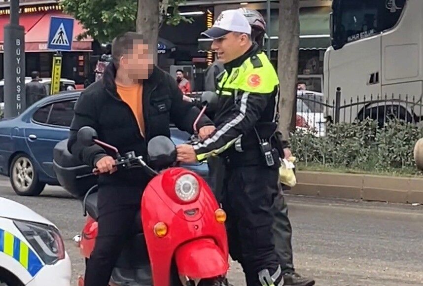 Bindiği Motosikletin İki Katı Ceza Yedi (3)