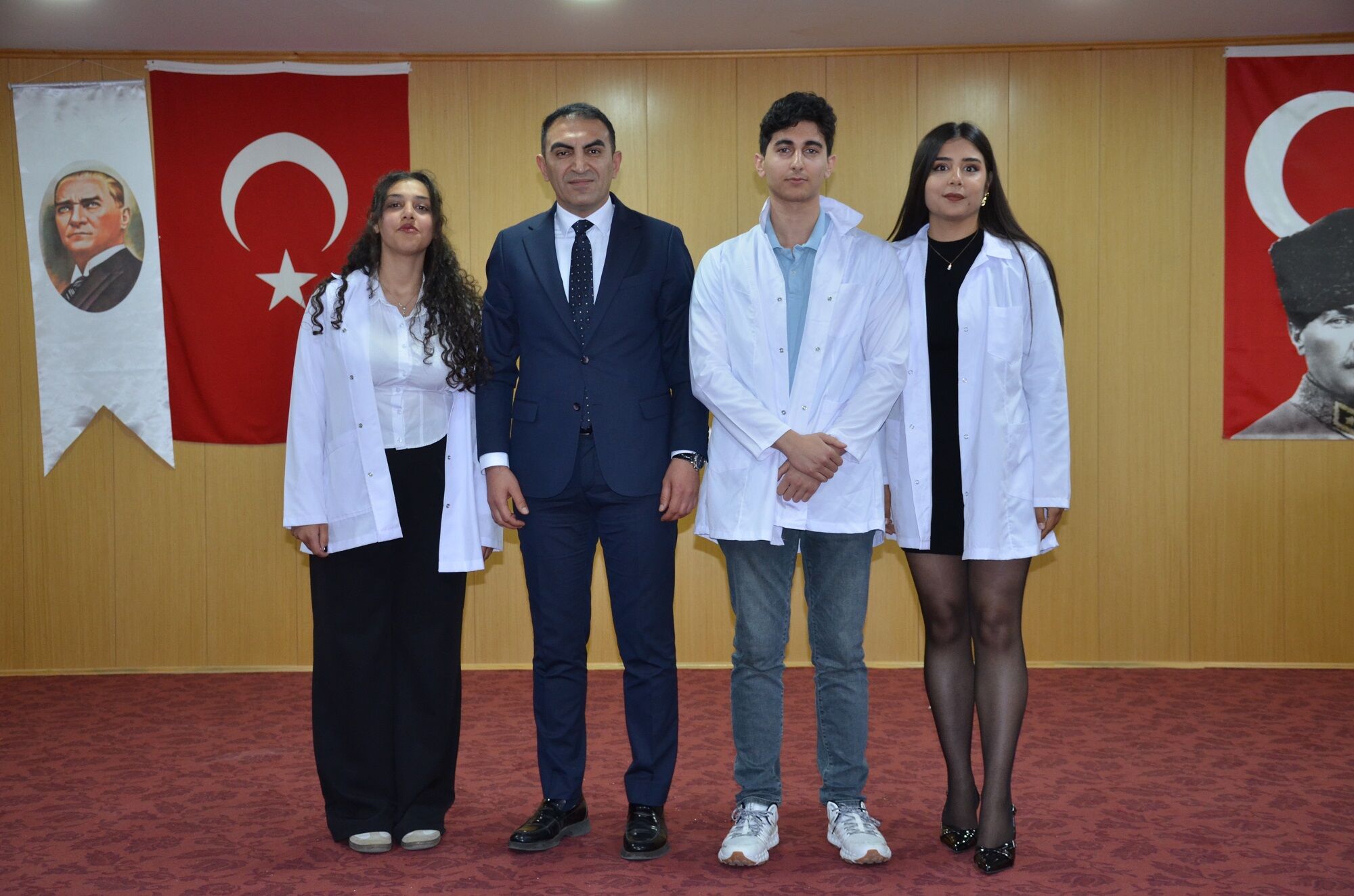 Afşin’de Geleceğin Hemşireleri Beyaz Önlüklerini Giydi