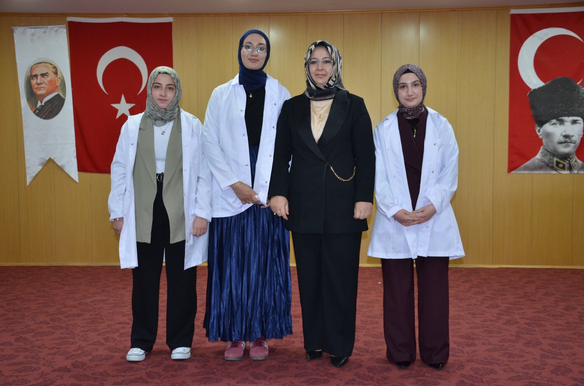 Afşin’de Geleceğin Hemşireleri Beyaz Önlüklerini Giydi