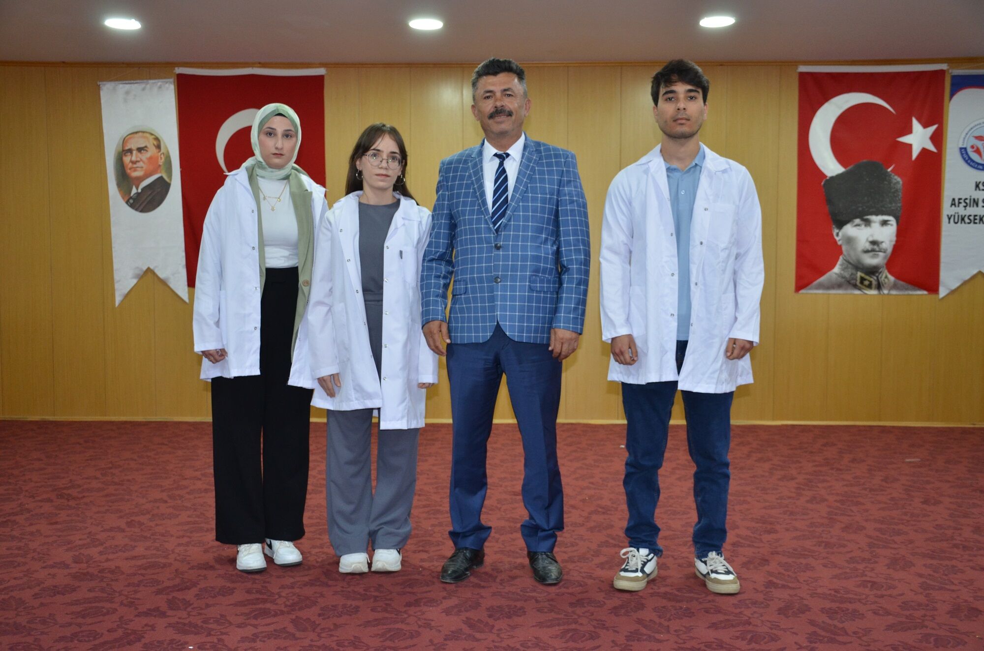 Afşin’de Geleceğin Hemşireleri Beyaz Önlüklerini Giydi