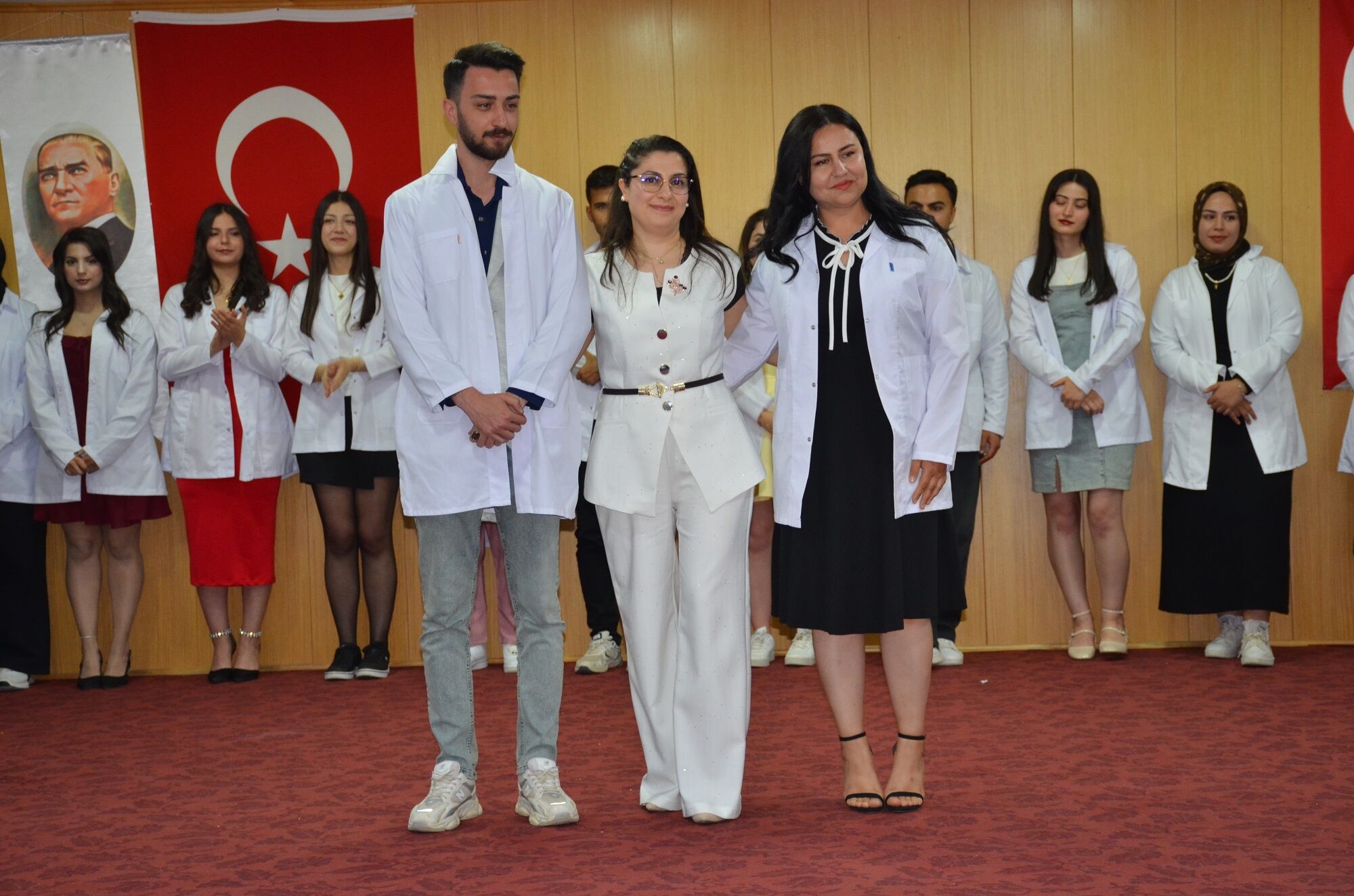 Afşin’de Geleceğin Hemşireleri Beyaz Önlüklerini Giydi-1