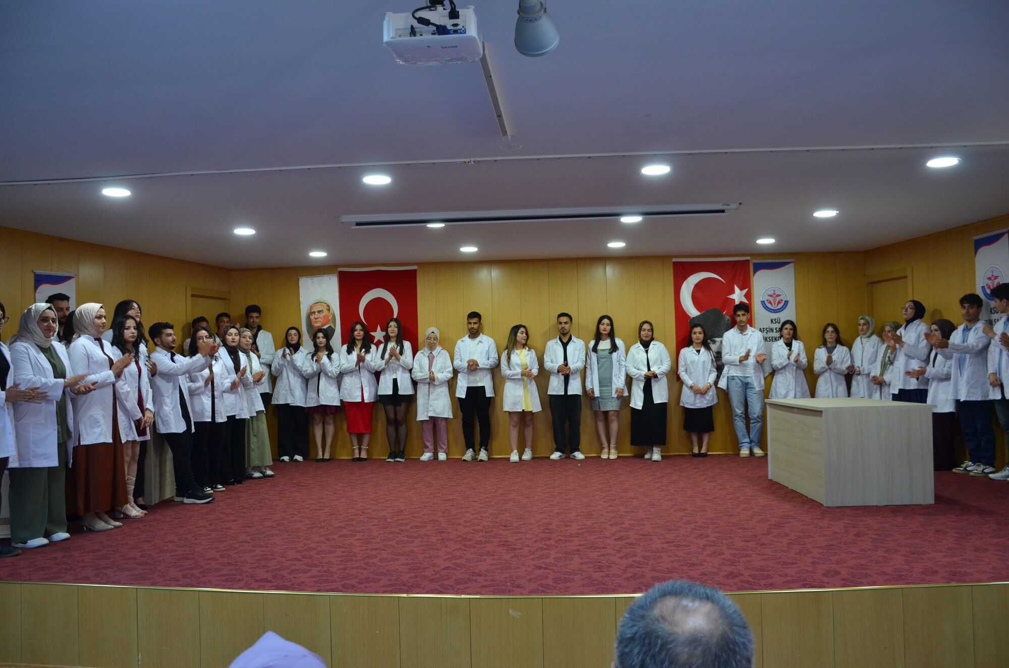 Afşin’de Geleceğin Hemşireleri Beyaz Önlüklerini Giydi