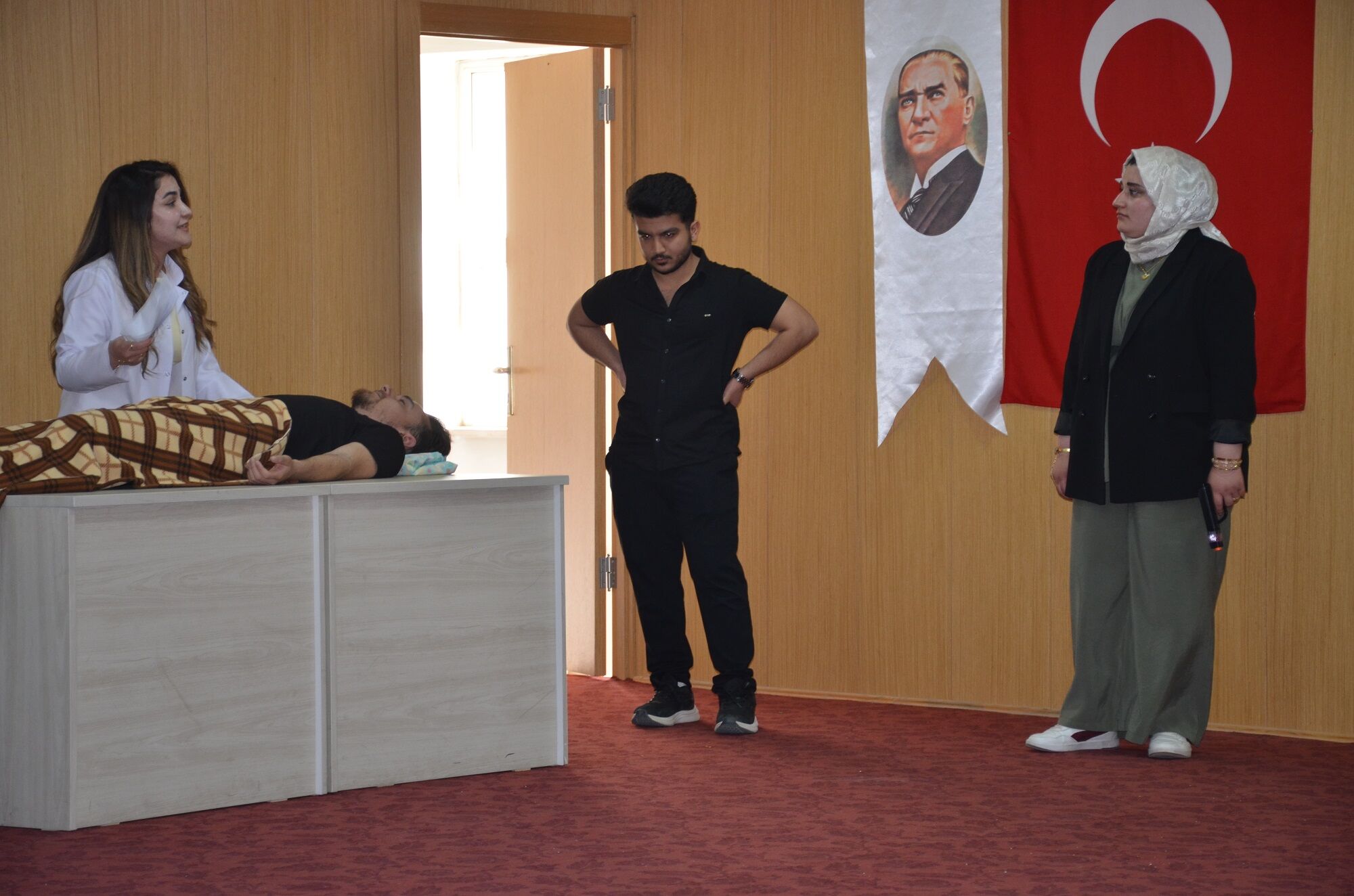 Afşin’de Geleceğin Hemşireleri Beyaz Önlüklerini Giydi