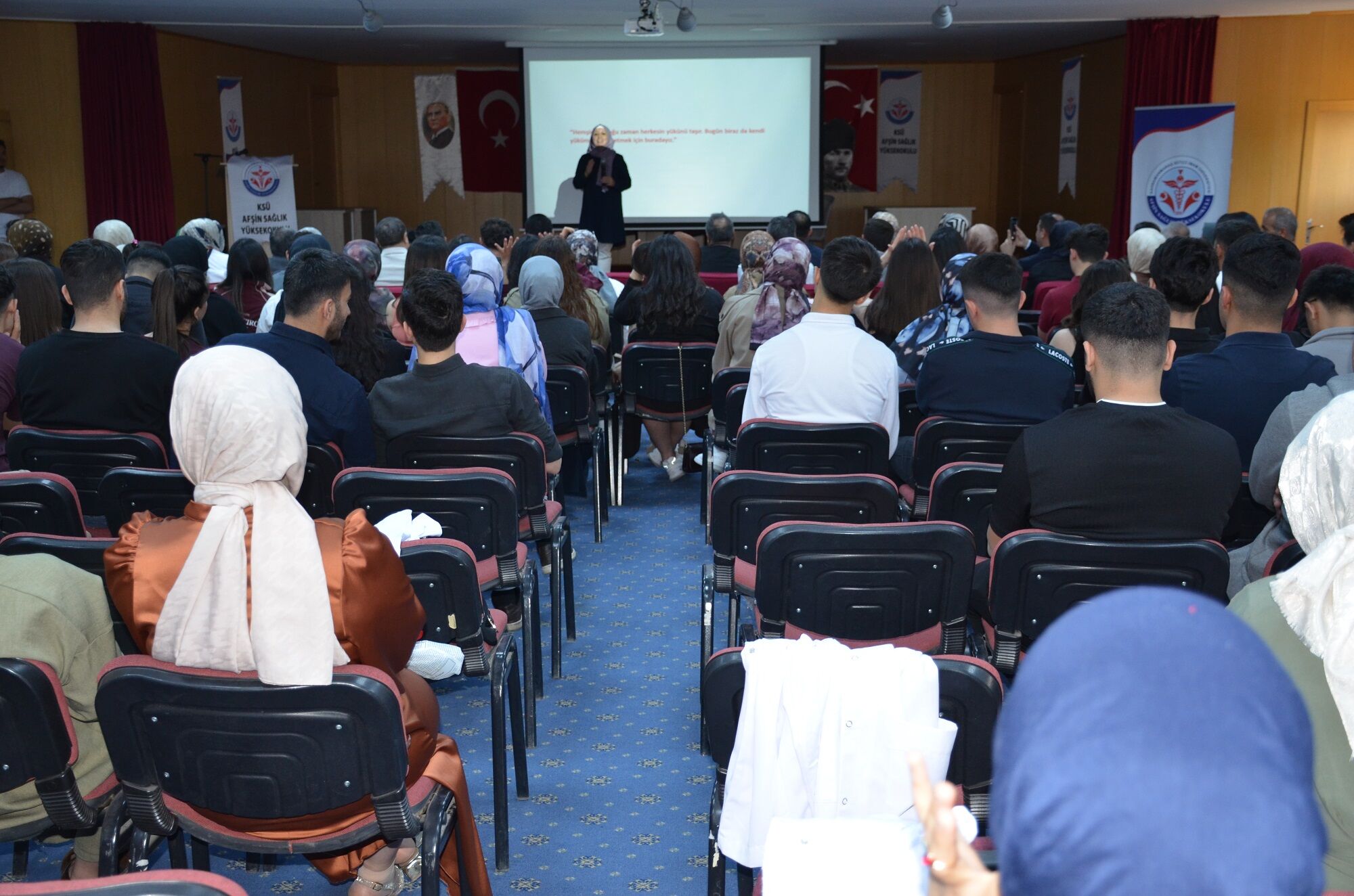 Afşin’de Geleceğin Hemşireleri Beyaz Önlüklerini Giydi