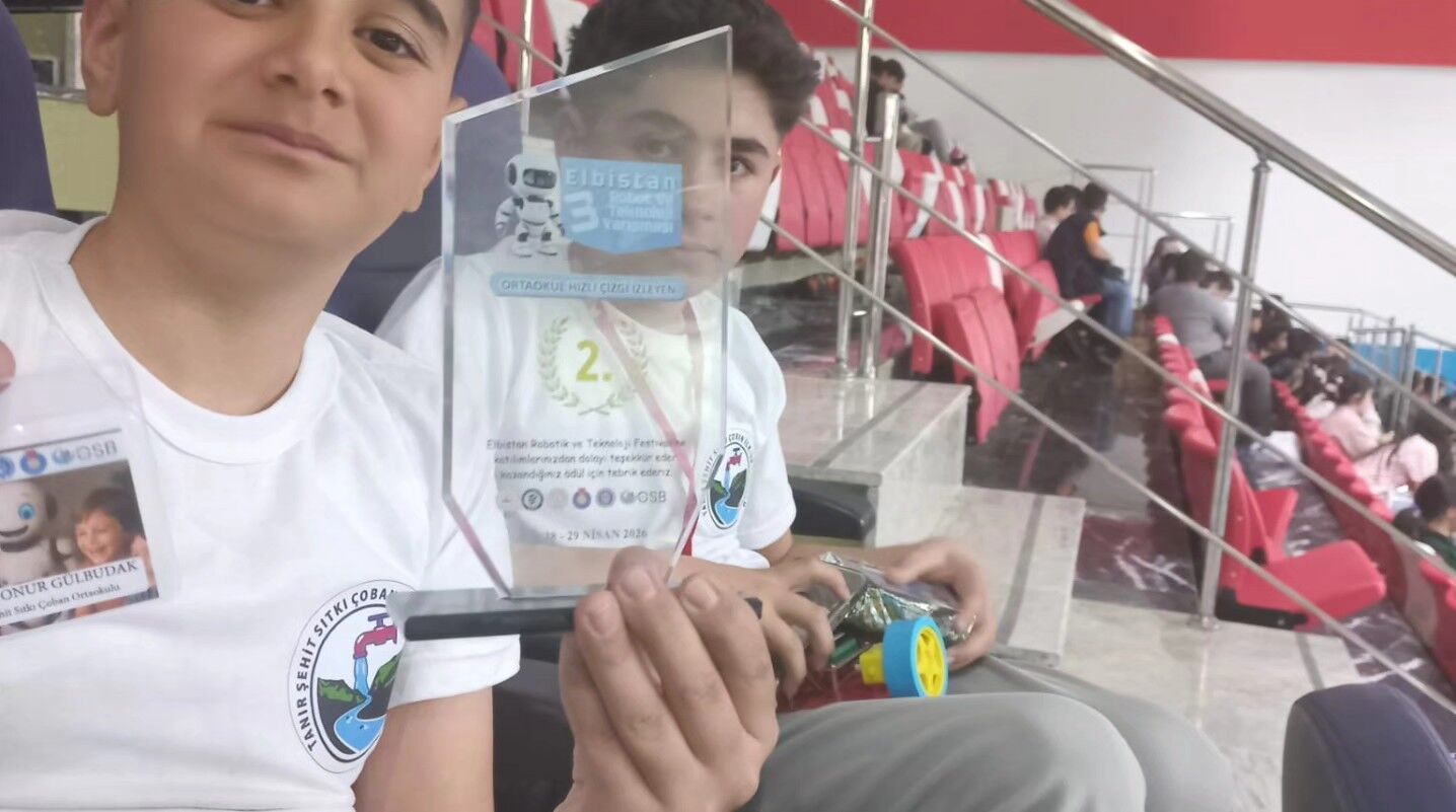 Elbistan’da Afşinli Öğrencilerden Robotik Festivalinde Çifte Başarı