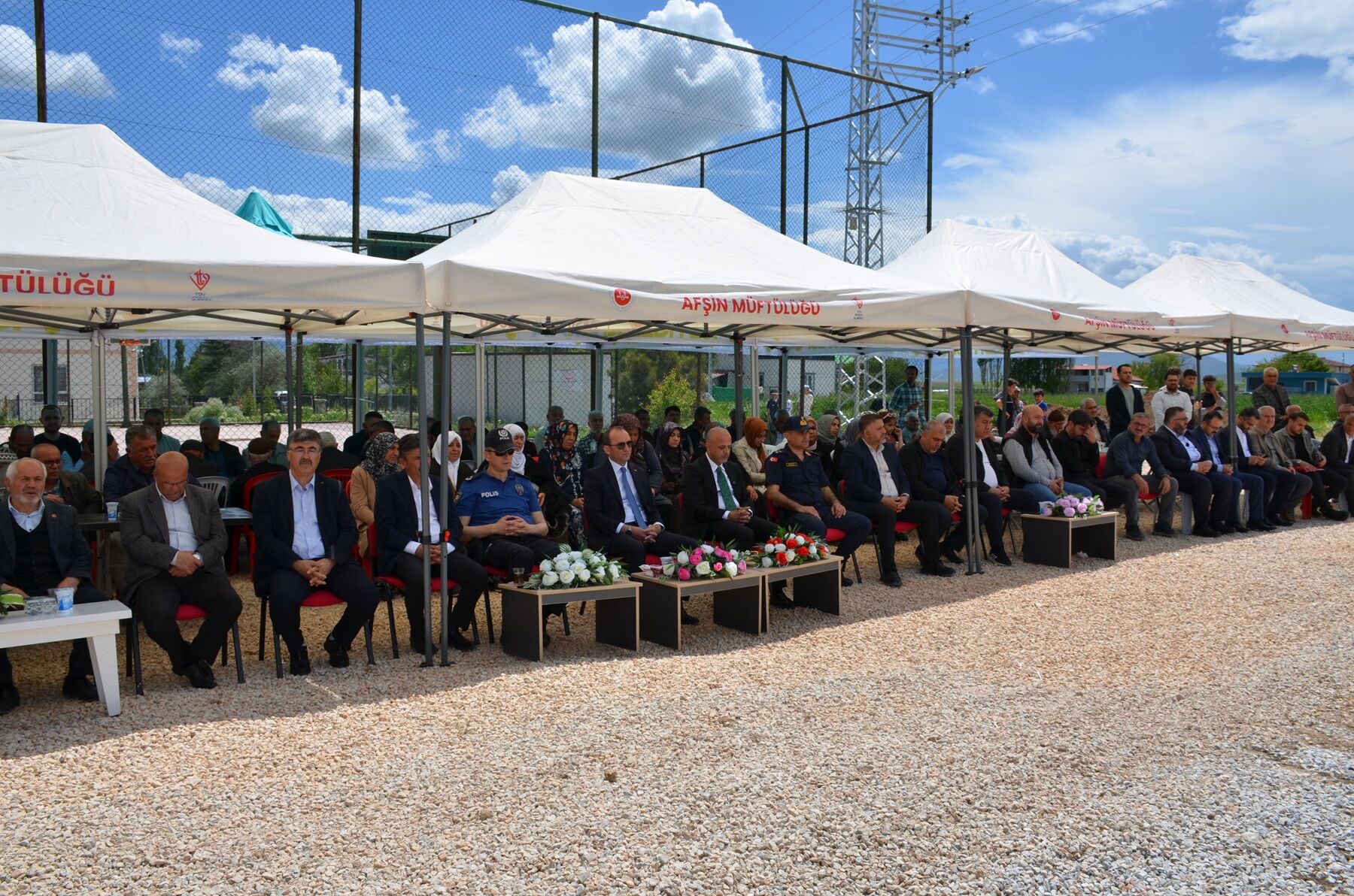Erçene Mahallesi’nde 250 Kişilik Caminin Temeli Dualarla Atıldı (12)